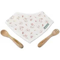 Miniland Natur Picneat Bunny Bestikksett Og Bandana