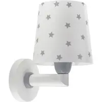 DALBER Star Light vegglampe til barnerom hvit