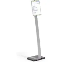Durable Infostander Info Sign A4 - gulvmodel