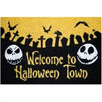 Disney Mareritt Før Jul Dørmatte Fra Halloween Town