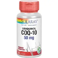Solaray Ubiquinol Coq-10 Olje 50mg 30 Enheter