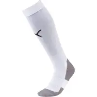 Puma Fotballsokker - Team Liga Core - Hvit m. Svart - - 39/42 - Fotballsokker