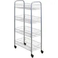 Metaltex Grønnsakstralle Med 4 Kurver 1x23x8 Cm