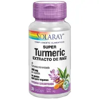 Solaray Super Kapsler Gurkemeie 30 Enheter