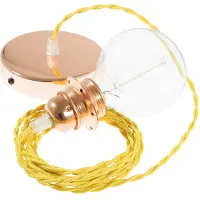 Creative Cables Tm10 Diy 50 Cm Hengelampe Pendel For Lampeskjerm