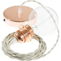 Creative Cables Tc43 50 Cm Hengelampe Pendel For Lampeskjerm