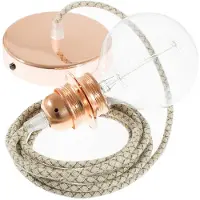 Creative Cables Rd63 Lozenge Diy 50 Cm Hengelampe Pendel For Lampeskjerm