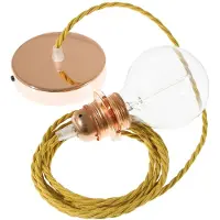 Creative Cables Tm25 50 Cm Hengelampe Pendel For Lampeskjerm