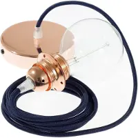 Creative Cables Rm20 Diy 50 Cm Hengelampe Pendel For Lampeskjerm