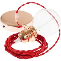 Creative Cables Tm09 Diy 1 M Hengelampe Pendel For Lampeskjerm