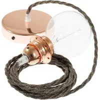 Creative Cables Tn04 1 M Hengelampe Pendel For Lampeskjerm