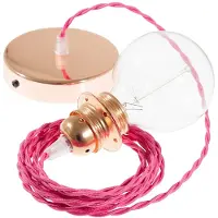 Creative Cables Tm08 1 M Hengelampe Pendel For Lampeskjerm