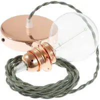 Creative Cables Tc63 50 Cm Hengelampe Pendel For Lampeskjerm