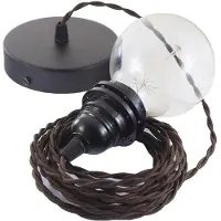 Creative Cables Tm13 50 Cm Hengelampe Pendel For Lampeskjerm