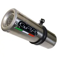 Gpr Exclusive M3 Inox Slip On Gsx-r 600 L1 L7 11-17 Ikke-godkjent Lyddemper