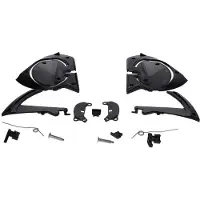 Shark Evo One 2 Fixing Plates V2 Large Shell Hjelm Skjerm Mekanisme Sett