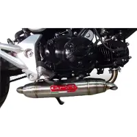 Gpr Exclusive Deeptone Inox Reverse Msx/grom 125 13-17 Cat Homologert Komplett Linjesystem