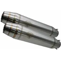 Gpr Exhaust Systems Deeptone Inox Cafè Racer Silencer Without Link Pipe R 60 73-76 Homologert Lyddemper
