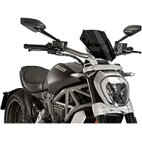 Puig Carenabris New Generation Ducati X Diavel Justerbart Frontrute