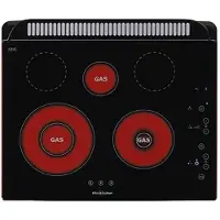 Vitrokitchen 301tgn Kombinert Platetopp 60 Cm 3 Brennere