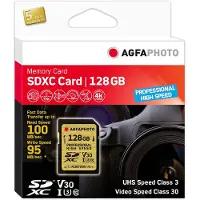 Agfa AgfaPhoto 10607 128GB SDXC Class 10 UHS-I 100MB/s 95MB/s