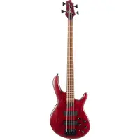 Cort Artisan B4 Element 4-String Bass Open Pore Burgundy Red