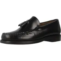 Sebago for man. 7001R20 Classic Leather Moccasins Will black (43), Flat, None, Casual, Party