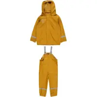 Color Kids Regntøy m. Seler - PU - Chai Tea - - 8 år (128) - Regntøy