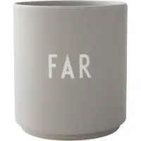 Design Letters Kopp - Favourite - Far - Grå - - OneSize - Kopp