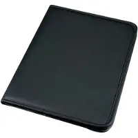 Alassio Jüscha SAVONA, Lær, Sort, A4, Visittkort, Papir, Spenne-åpningsmekanisme på midten, 310 mm