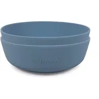 Filibabba Silicone bowl 2-pack - Powder blue