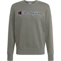 Champion Fashion Collegegenser - Grønn m. Logo - - 16-18 år (176-188) - Collegegenser