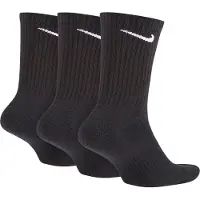 Nike Everyday Cush Crew 3P Socks svart