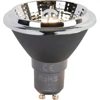 LUEDD GU10 3-trinns dimmer til varm LED-pære AR70 6W 320lm 2000-3000K