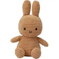 Bon Ton Toys Kosedyr - Miffy Sittende - 23 cm - Curduroy Beige - - OneSize - Kosedyr