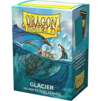 Dragon Shield Dual Matte Glacier Miniom-kortbeskyttere 100 Poser