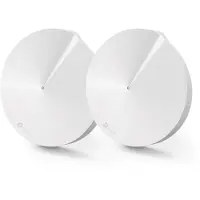 TP-LINK Deco M5 2-pakning / AC1300 mesh-Wi-Fi-system / dual-band-ruter for et hjemmenettverk med full dekning