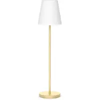 Newgarden Lola Slim 180 LED-gulvlampe i messing