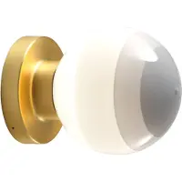 Marset LED-vegglampe Dipping Light A2, hvit/gull