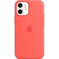 Apple iPhone 12 Mini Silikondeksel med MagSafe MHKP3ZM/A - Rosa Sitrus