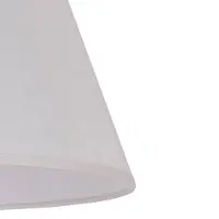 Duolla Lampeskjerm Sofia Høyde 25 cm, ecru/hvit