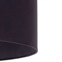 Duolla Lampeskjerm Roller Ø 40 cm, svart