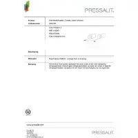 Pressalit Håndklædekrog sort krom - Håndklædekrog sort krom 2 stk.
