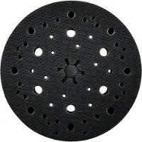 Metabo 630259000, Bakplate for slipeskive, SXE 150-2.5 BL / SXE 150-5.0 BL, Sort, Rund, 15 cm, 15 cm