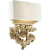 Ideal Lux Filigran designet tekstil-vegglampe Peter