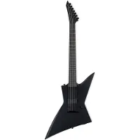 ESP Guitars ESP LTD EX-7 Baritone Black Metal 7 String Black Satin
