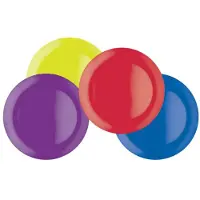 Colourworks Salat-og Snackssett Med Melaminplater 4 Enheter
