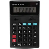 MAUL MCT 500, Lomme, Skjerm, 12 sifre, 1 linjer, Batteri, Sort