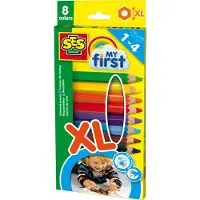 SES Creative - Min første Fargestifter - - OneSize - Fargesett
