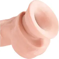 Orion King Cock Plus Triple Density Dildo med Baller – 8 Inch